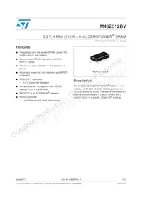 M48Z512BV-85PM1 Datasheet Copertura