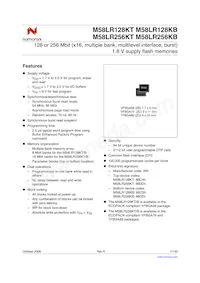 M58LR256KT70ZQ5E Datasheet Copertura