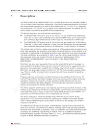 M58LR256KT70ZQ5E Datasheet Page 9