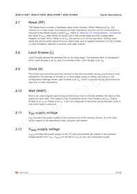 M58LR256KT70ZQ5E Datasheet Pagina 19