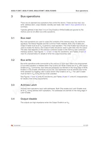 M58LR256KT70ZQ5E Datasheet Pagina 21