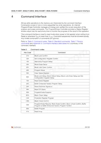 M58LR256KT70ZQ5E Datasheet Pagina 23