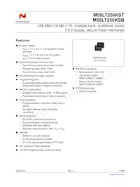 M58LT256KST8ZA6E Datasheet Cover