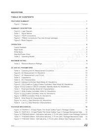 M68AW256ML70ND6T Datenblatt Seite 2