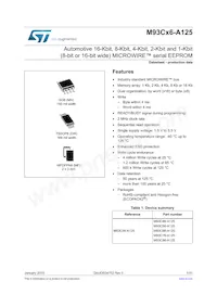 M93C86-RMN3TP/K Datasheet Copertura