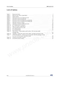 M93C86-RMN3TP/K Datasheet Page 4