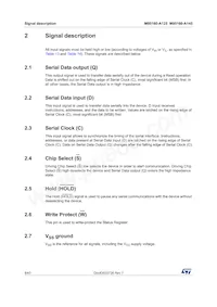 M95160-DRMF3TG/K Datasheet Pagina 8