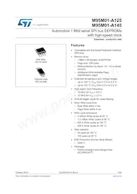 M95M01-DWDW4TP/K Datasheet Copertura