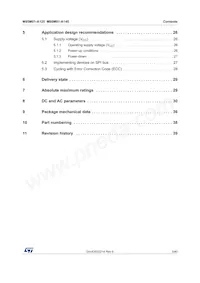 M95M01-DWDW4TP/K Datasheet Pagina 3