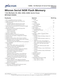 MT25QU128ABA8E12-0SIT Datasheet Copertura