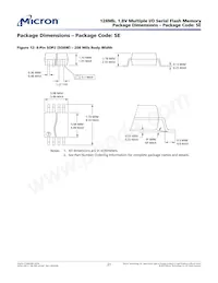 MT25QU128ABA8E12-0SIT數據表 頁面 21