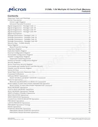 MT25QU512ABB8ESF-0SIT Datasheet Page 3