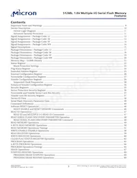 MT25QU512ABB8ESF-0SIT Datasheet Pagina 3