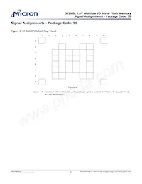 MT25QU512ABB8ESF-0SIT Datenblatt Seite 13