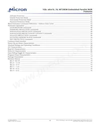 MT28EW01GABA1HPC-1SIT Datasheet Pagina 4