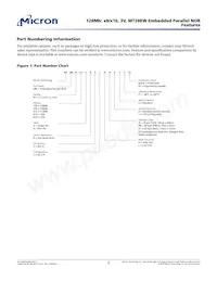 MT28EW128ABA1LPC-1SIT TR Datasheet Pagina 2