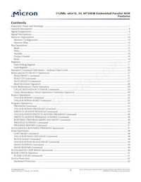 MT28EW512ABA1LPN-0SIT Datasheet Page 3