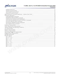 MT28EW512ABA1LPN-0SIT Datasheet Pagina 4