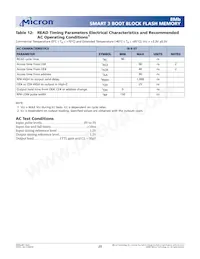 MT28F800B3WP-9 T TR Datasheet Pagina 20