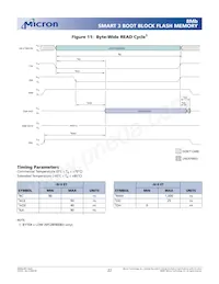 MT28F800B3WP-9 T TR Datasheet Page 22