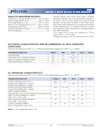 MT28F800B5WP-8 T TR Datenblatt Seite 18