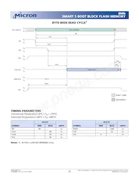 MT28F800B5WP-8 T TR Datenblatt Seite 22