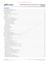 MT29C8G96MAZBADJV-5 WT Datasheet Pagina 3