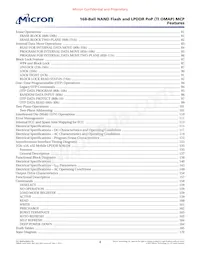 MT29C8G96MAZBADJV-5 WT Datasheet Pagina 4