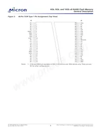 MT29F16G08DAAWP-ET:A TR Datasheet Pagina 9