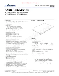 MT29F2G16ABDHC-ET:D TR Datasheet Copertura