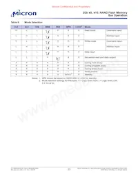 MT29F2G16ABDHC-ET:D TR數據表 頁面 23