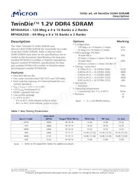 MT40A4G4FSE-083E:A TR Datasheet Copertura