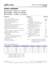 MT41J256M8DA-107:K Datasheet Cover