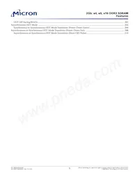 MT41J256M8DA-107:K Datasheet Pagina 5