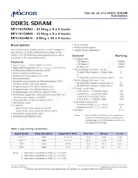 MT41K64M16TW-107 IT:J Datasheet Copertura