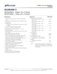 MT44K32M18RB-093F:B Datasheet Cover