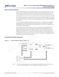 MT45V256KW16PEGA-70 WT TR Datasheet Pagina 5