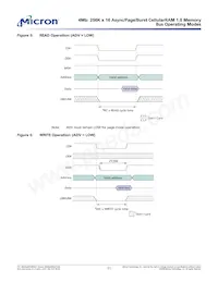 MT45W256KW16BEGB-708 WT TR Datasheet Pagina 11