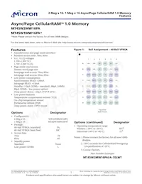 MT45W2MW16PAFA-85 WT數據表 封面