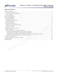 MT45W2MW16PAFA-85 WT Datasheet Page 2