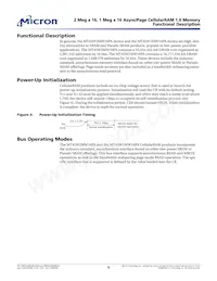 MT45W2MW16PAFA-85 WT Datasheet Pagina 8