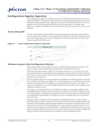 MT45W2MW16PAFA-85 WT Datasheet Page 13