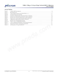 MT45W2MW16PGA-70 IT數據表 頁面 4