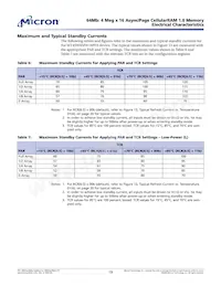 MT45W4MW16PFA-85 WT TR Datenblatt Seite 19