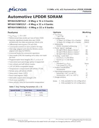 MT46H32M16LFBF-6 AAT:C Datasheet Cover