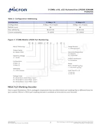 MT46H32M16LFBF-6 AAT:C Datasheet Page 2