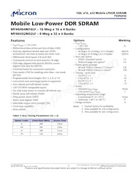 MT46H64M16LFCK-6:A TR Datasheet Cover