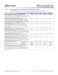 MT46V64M8CV-5B:J Datasheet Page 19