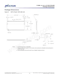 MT46V64M8P-5B L IT:F Datasheet Pagina 12