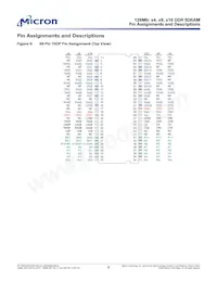 MT46V8M16P-5B:D TR Datasheet Pagina 8